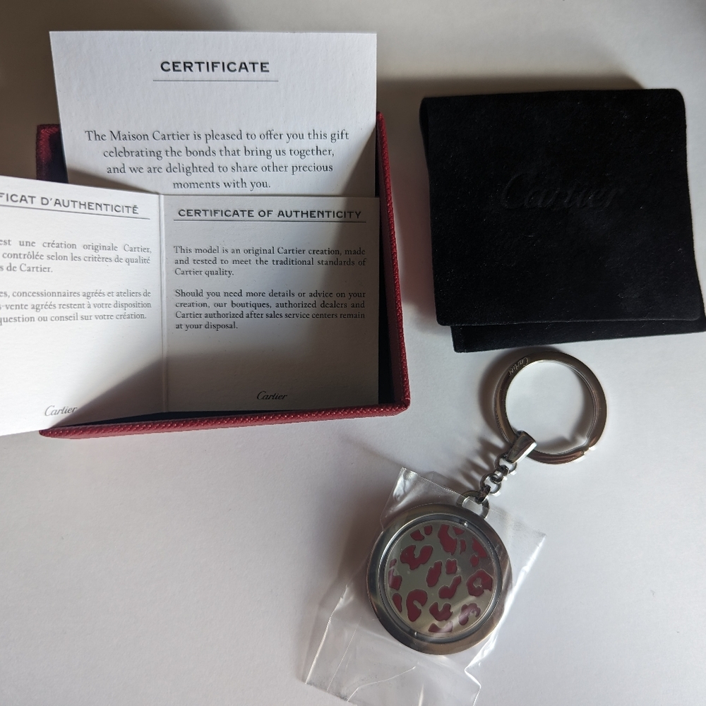 Cartier key ring